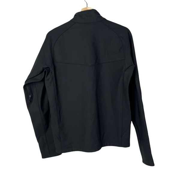 REI Black Full Zip Hard Shell Water Resistant Jacket S - Picture 2 of 5